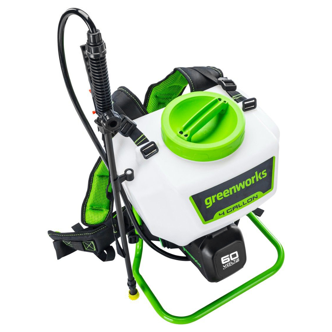 Опрыскиватель садовый аккумуляторный Greenworks 60V GW-BPS60 5300107, без АКБ и ЗУ