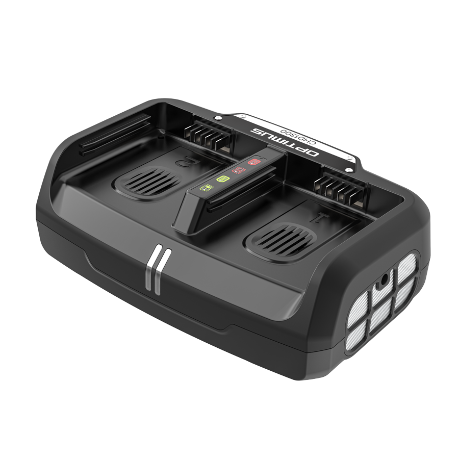 Ультрабыстрое двойное двухпортовое зарядное устройство Greenworks 82V CHD1300 2960507 (с двумя слотами)