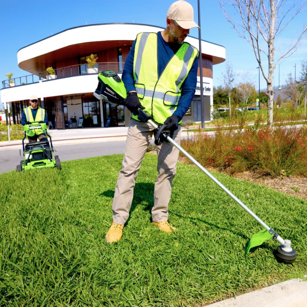 Триммер аккумуляторный Greenworks 43 см (1.6 кВт) 82V ST161S 2112307, бесщёточный, без АКБ и ЗУ