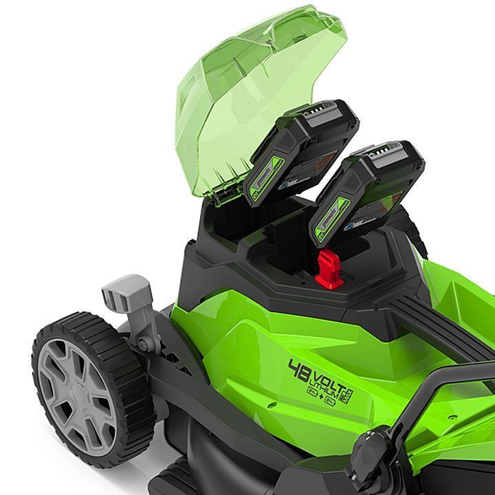 Газонокосилка аккумуляторная 41 см Greenworks 2х24V (48V) G24X2LM41 2512607, без АКБ и ЗУ