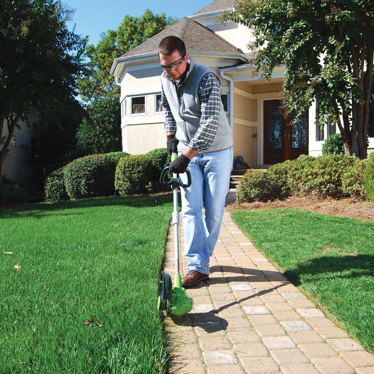 Триммер аккумуляторный Greenworks 30 см 24V G24LT30M Deluxe, без АКБ и ЗУ