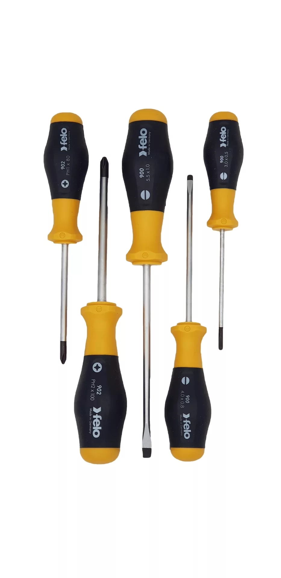 Набор отверток SL/PH, 5 шт Felo 90095248