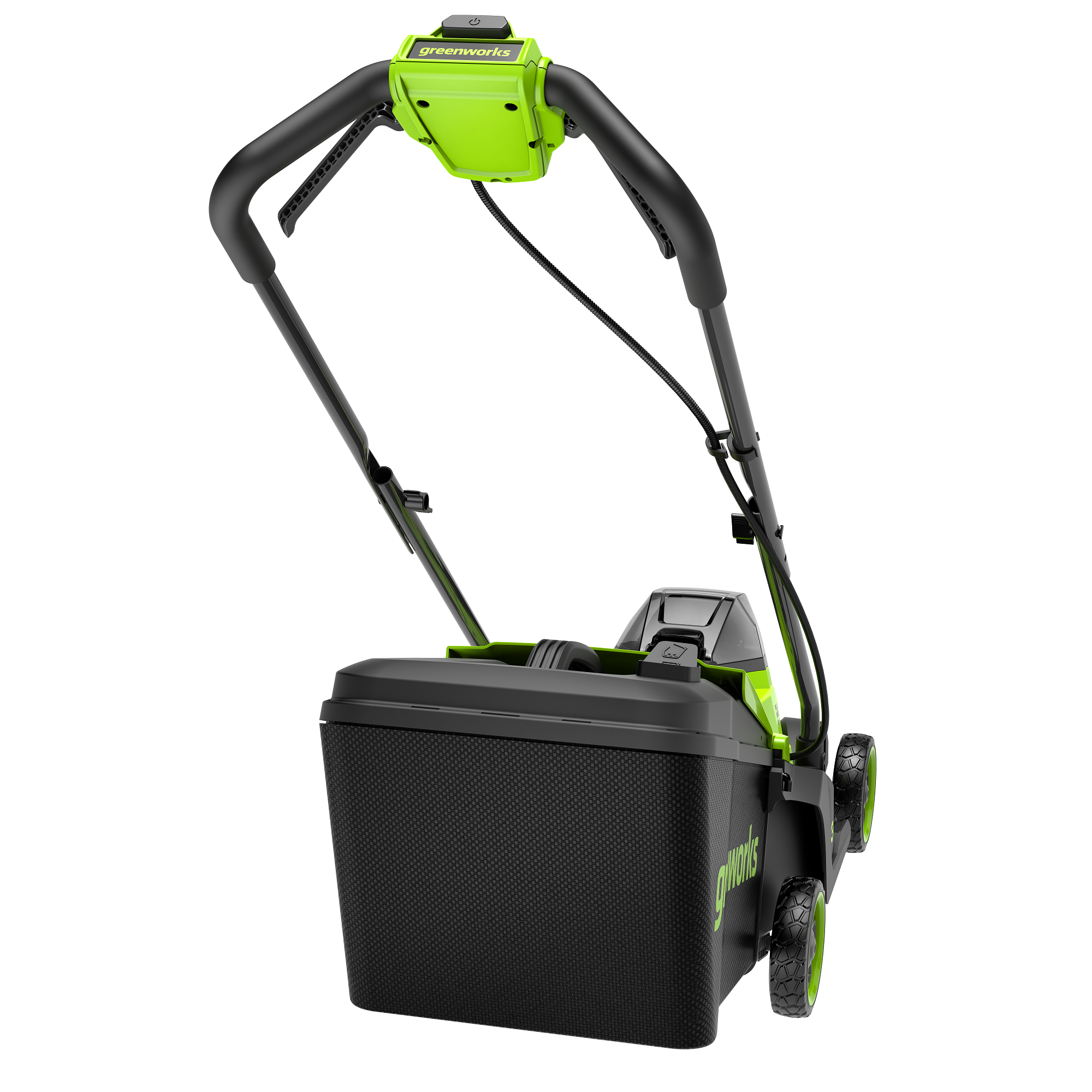 Газонокосилка аккумуляторная 33 см Greenworks 24V GD24LM331 2520607, бесщеточная, без АКБ и ЗУ