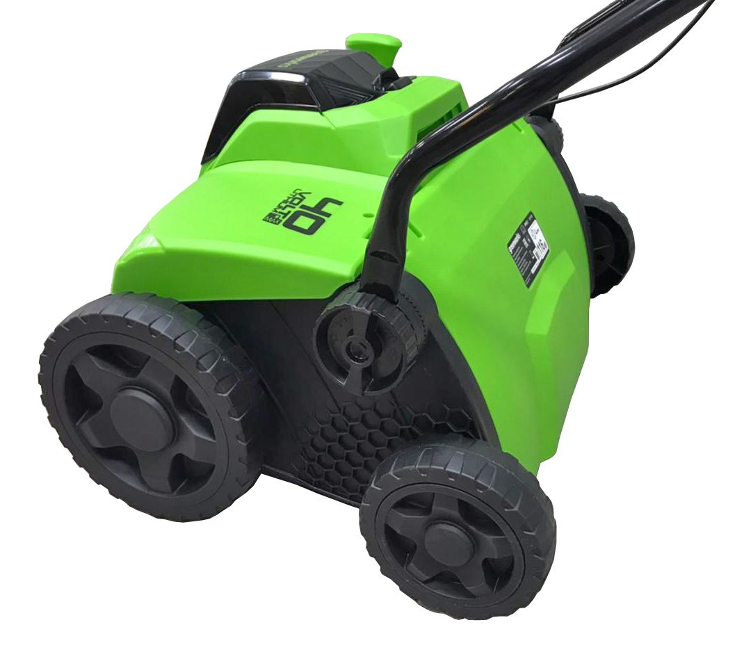 Аэратор-скарификатор 36 см аккумуляторный Greenworks 40V, бесщёточный, без АКБ и ЗУ