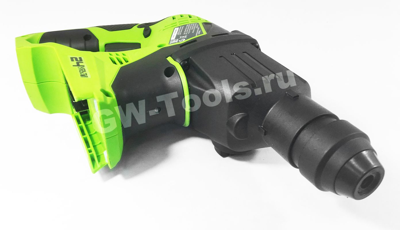 Перфоратор аккумуляторный Greenworks 24V 1.8 Дж G24HD