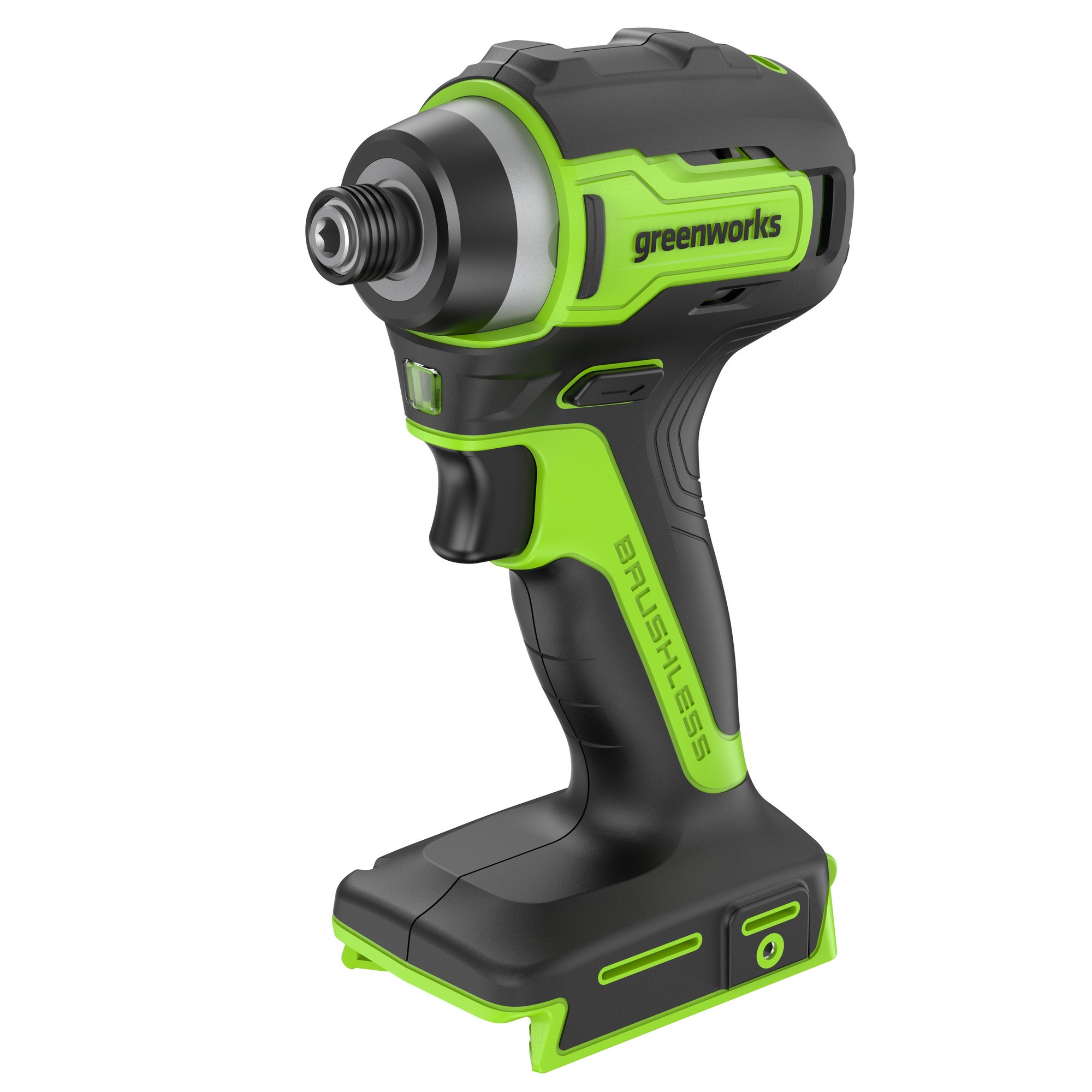 Винтовёрт ударный 170 Нм аккумуляторный Greenworks 24V ID3170 3804907, бесщёточный, без АКБ и ЗУ