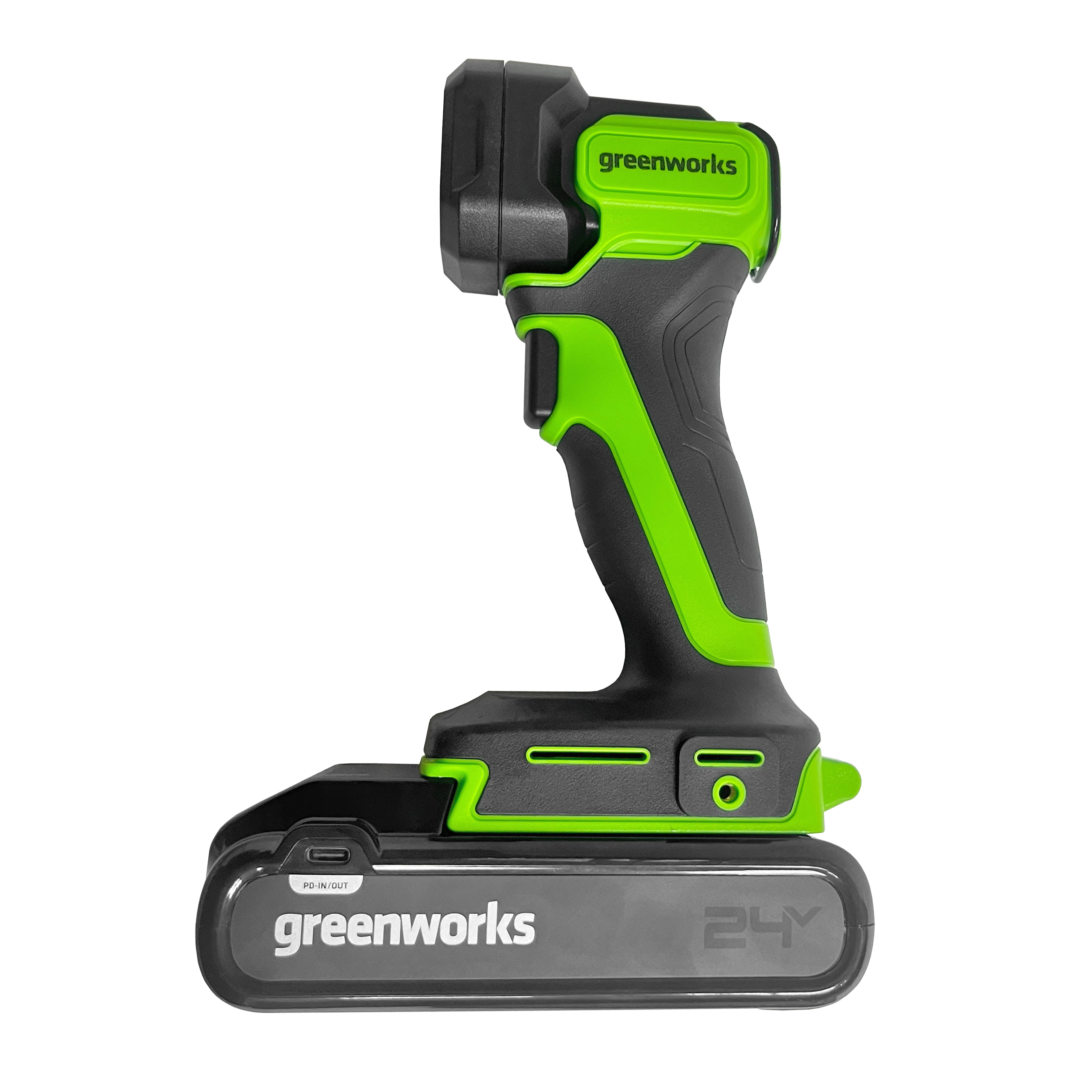Фонарь аккумуляторный светодиодный (200 лм) Greenworks 24V G24SL200 3502407, без АКБ и ЗУ