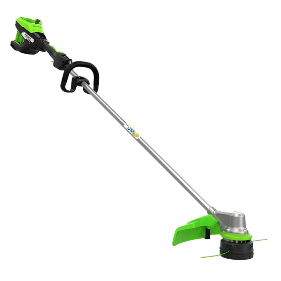 Триммер аккумуляторный Greenworks 40 см (1.2 кВт) 82V ST121 2112507, бесщёточный, без АКБ и ЗУ