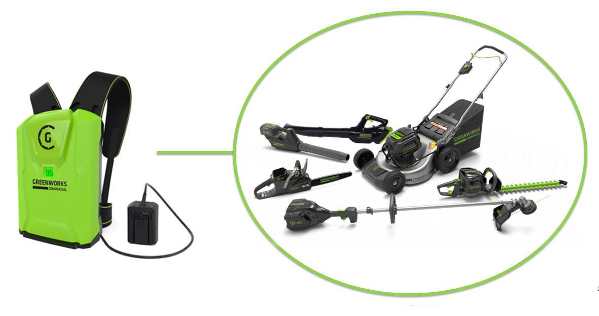 Ранцевый аккумулятор Greenworks 12,5Ah 82V