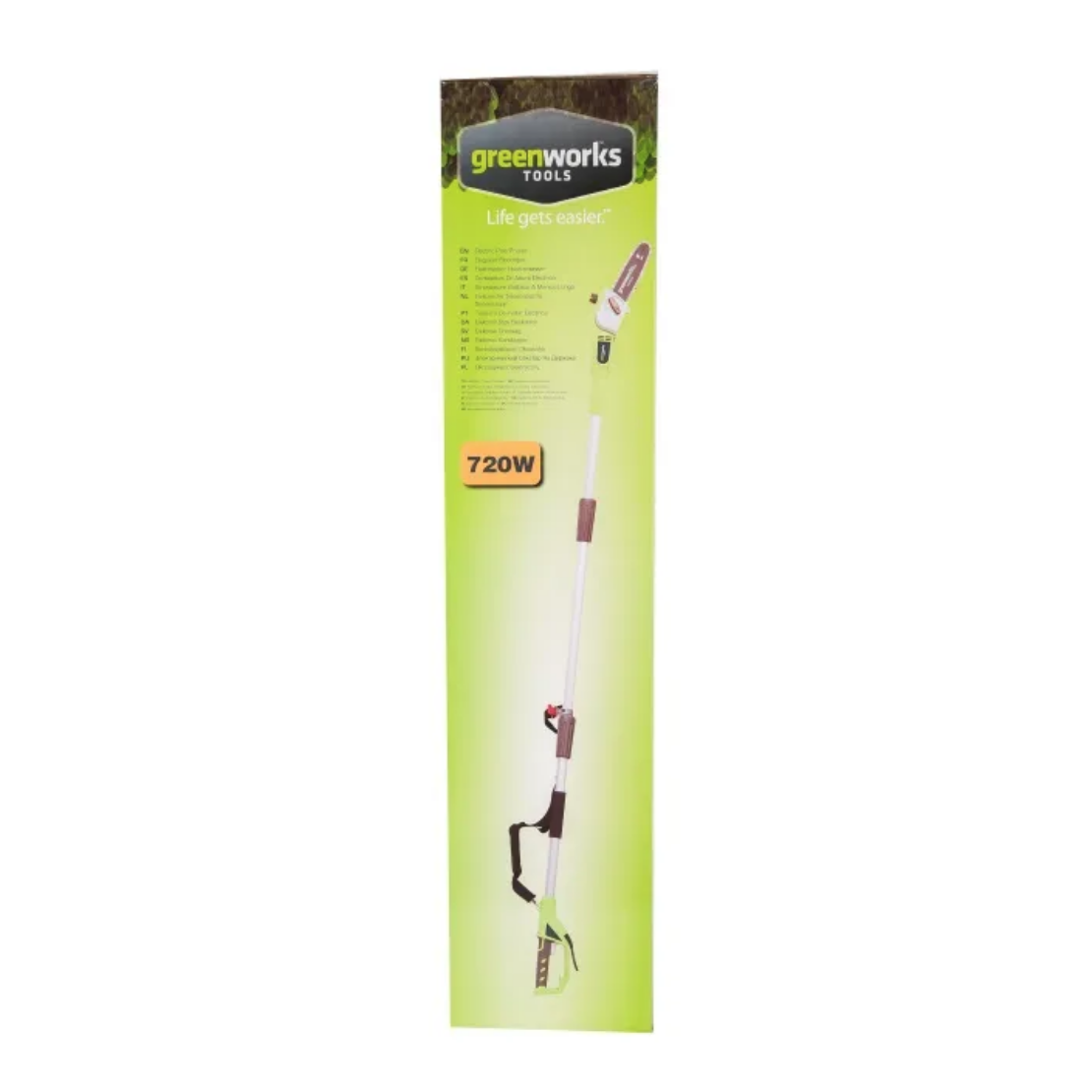Высоторез – сучкорез 20 см электрический Greenworks GPS7220 720W