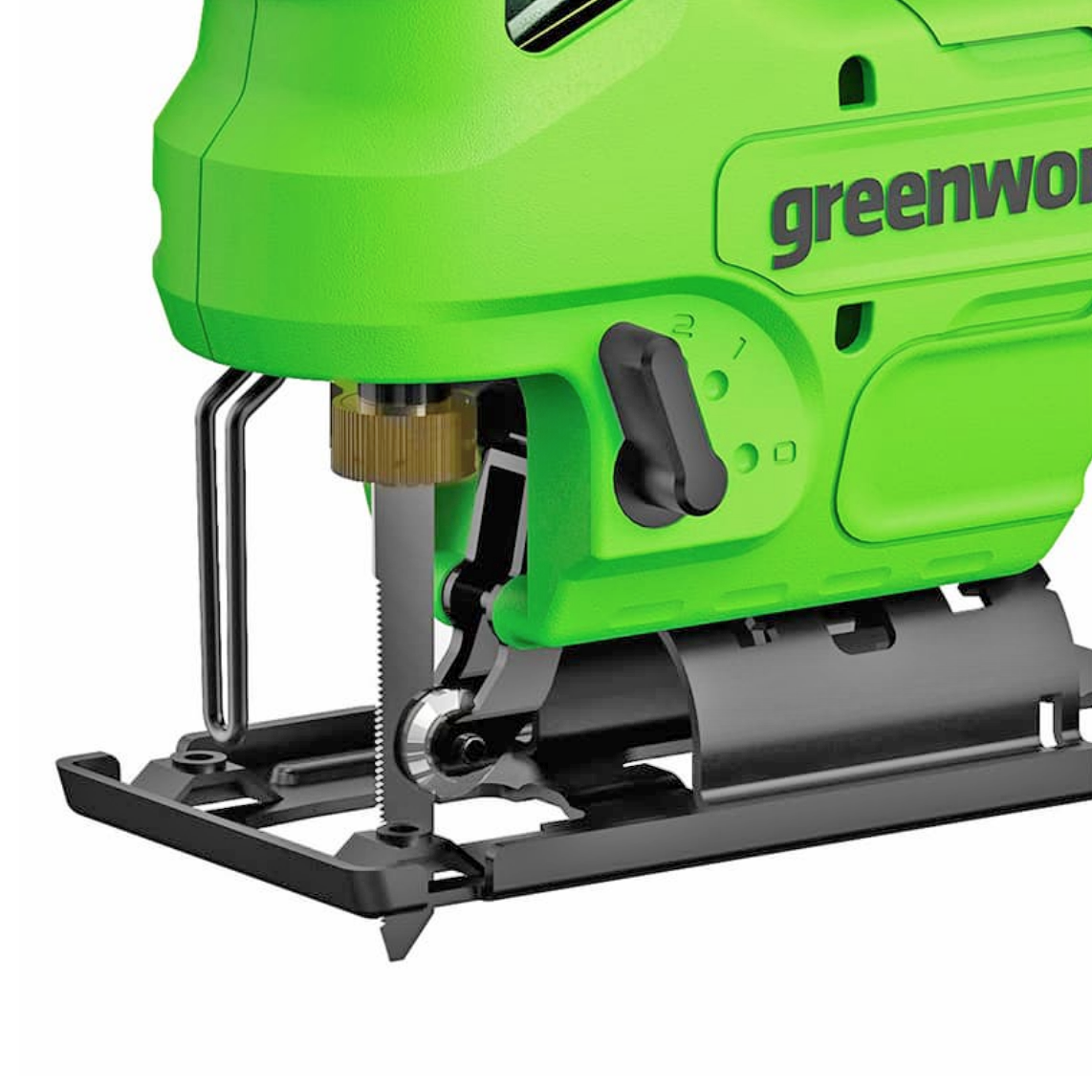Лобзик аккумуляторный Greenworks GD24JS90 24V 3601707 (3000 ход/мин), бесщеточный, без АКБ и ЗУ