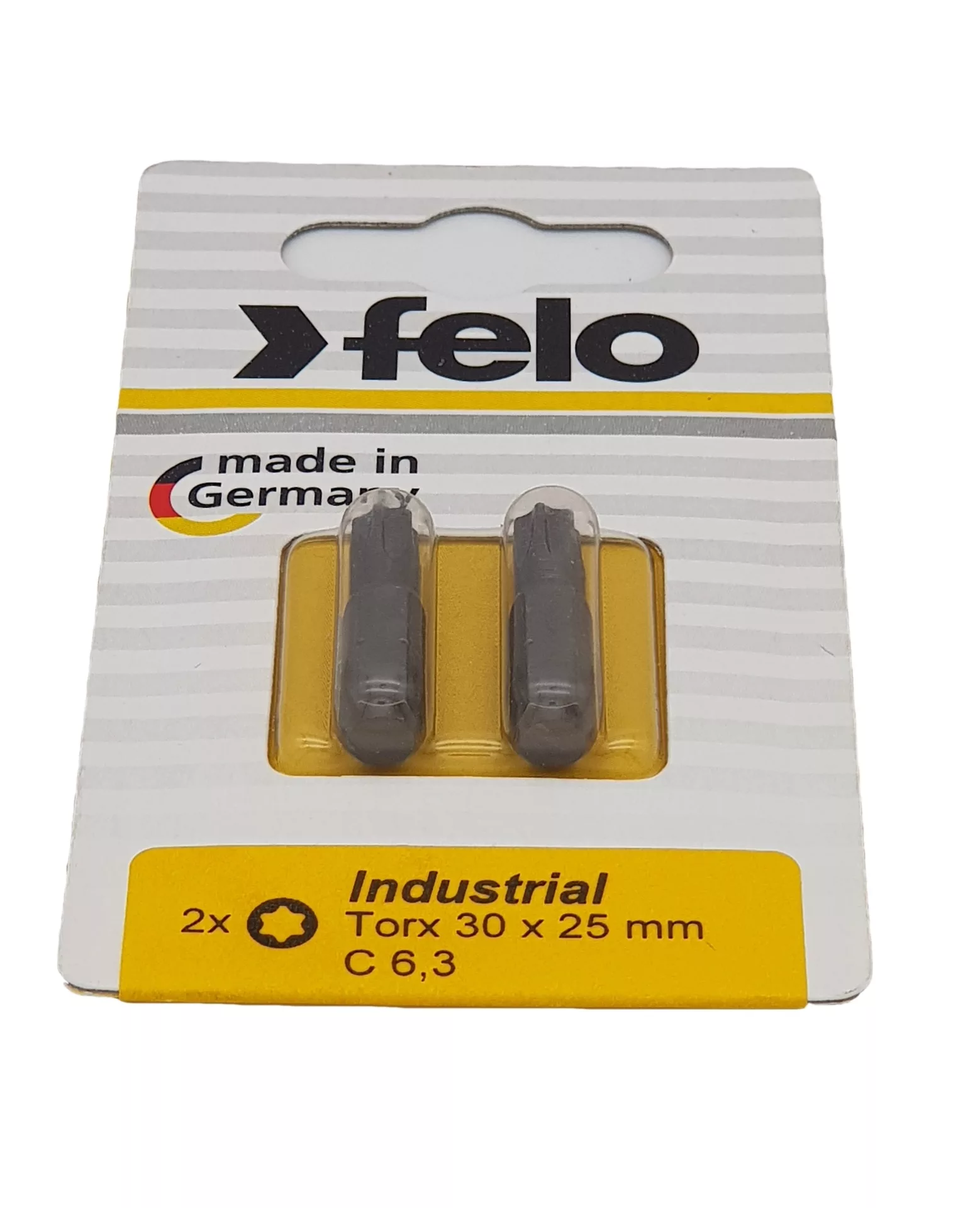 Биты Torx30х25, С 6,3, 2 шт. FELO 026 300 36