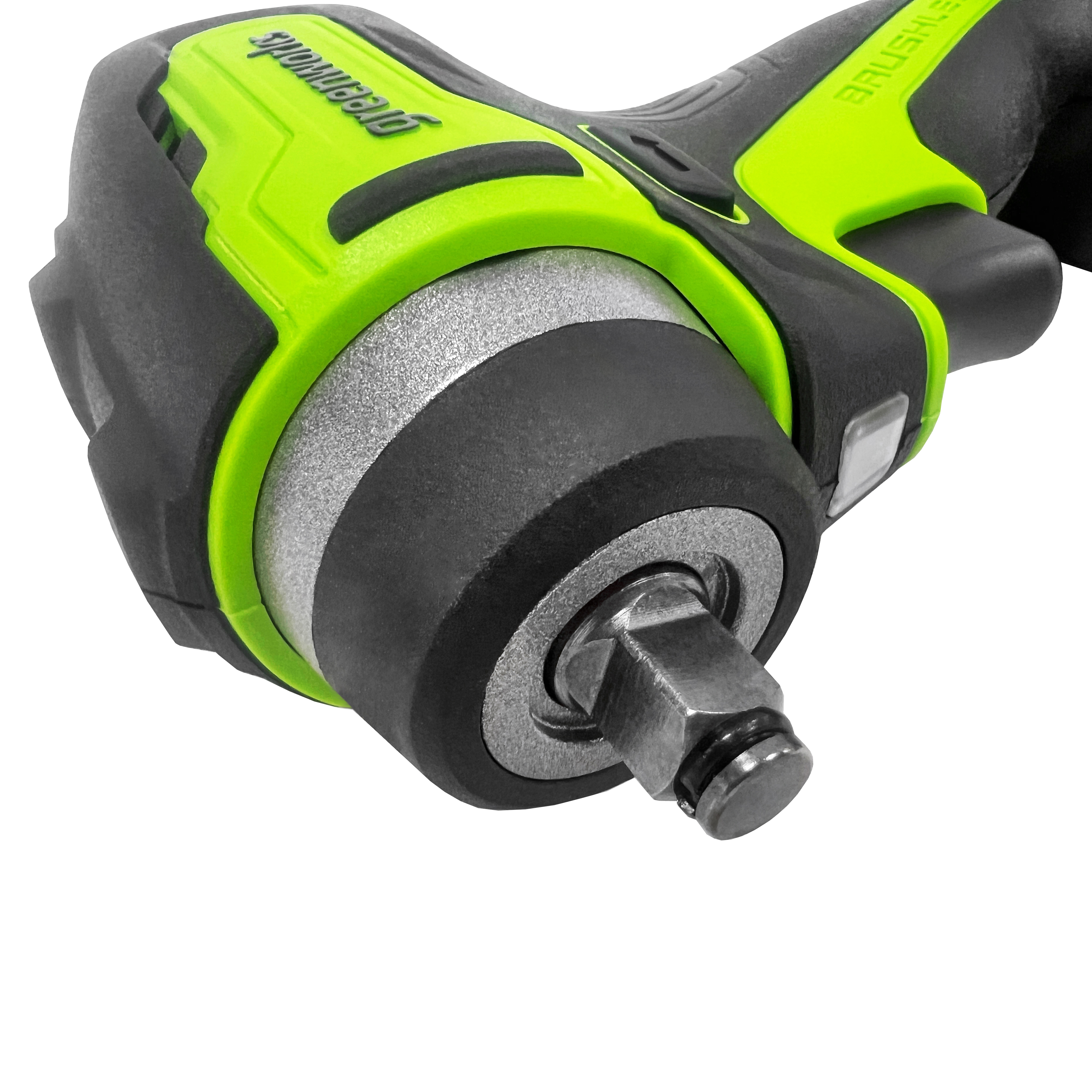 Гайковёрт ударный аккумуляторный Greenworks 24V 200Нм G24IW200 3803607, бесщёточный, без АКБ и ЗУ