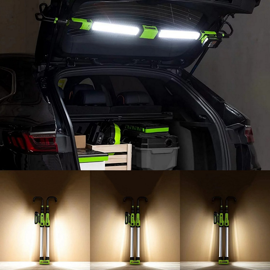 Подкапотный LED-прожектор (1200 Лм) аккумуляторный Greenworks 24V G24UHL 3503607, без АКБ и ЗУ