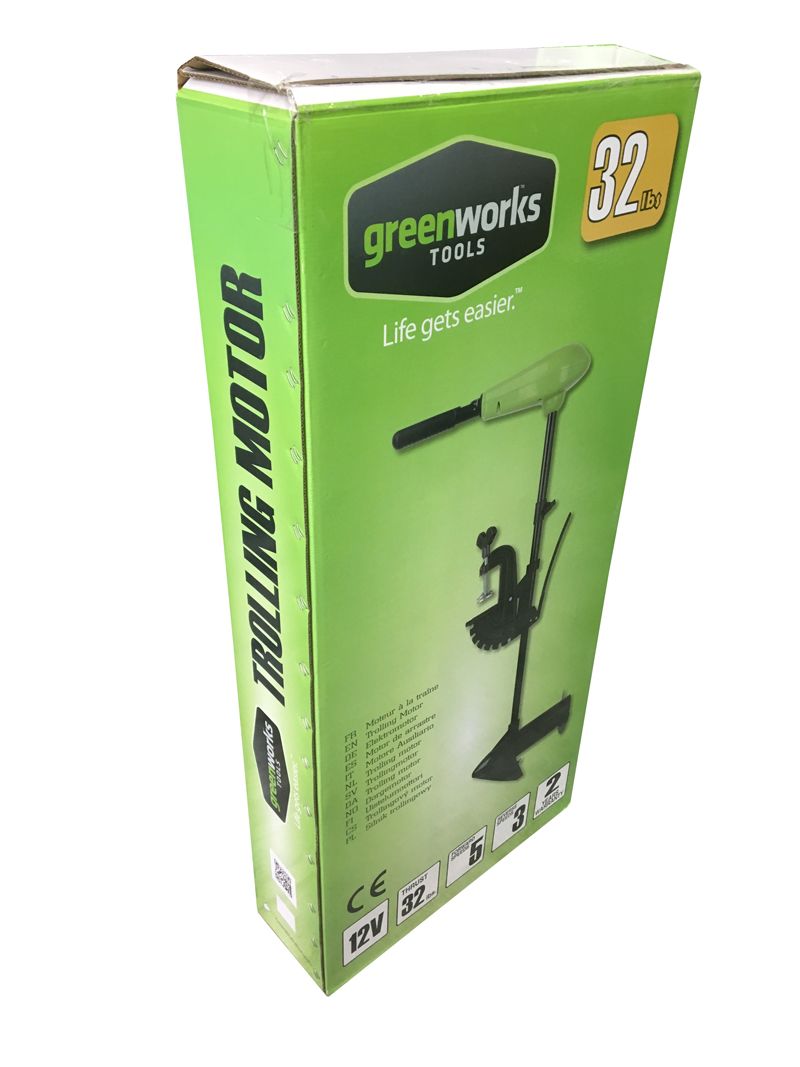 Лодочный мотор Greenworks 12V G12TM32