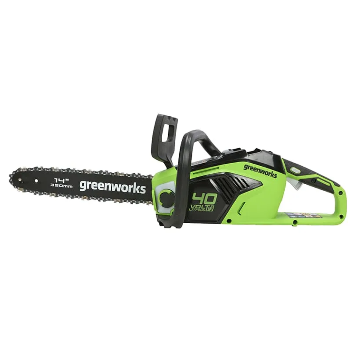 Пила аккумуляторная цепная Greenworks 35 см 40V GD40CS15 2005707, до 1,5 кВт, бесщёточная, без АКБ и ЗУ