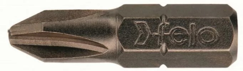 Бита крестовая серия Industrial PH 1X25, 10 шт в пластиковом боксе FELO 022 010 16