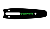 Шина пильная 2953307 10 см для цепной мини-пилы Greenworks 24V G24MCS10