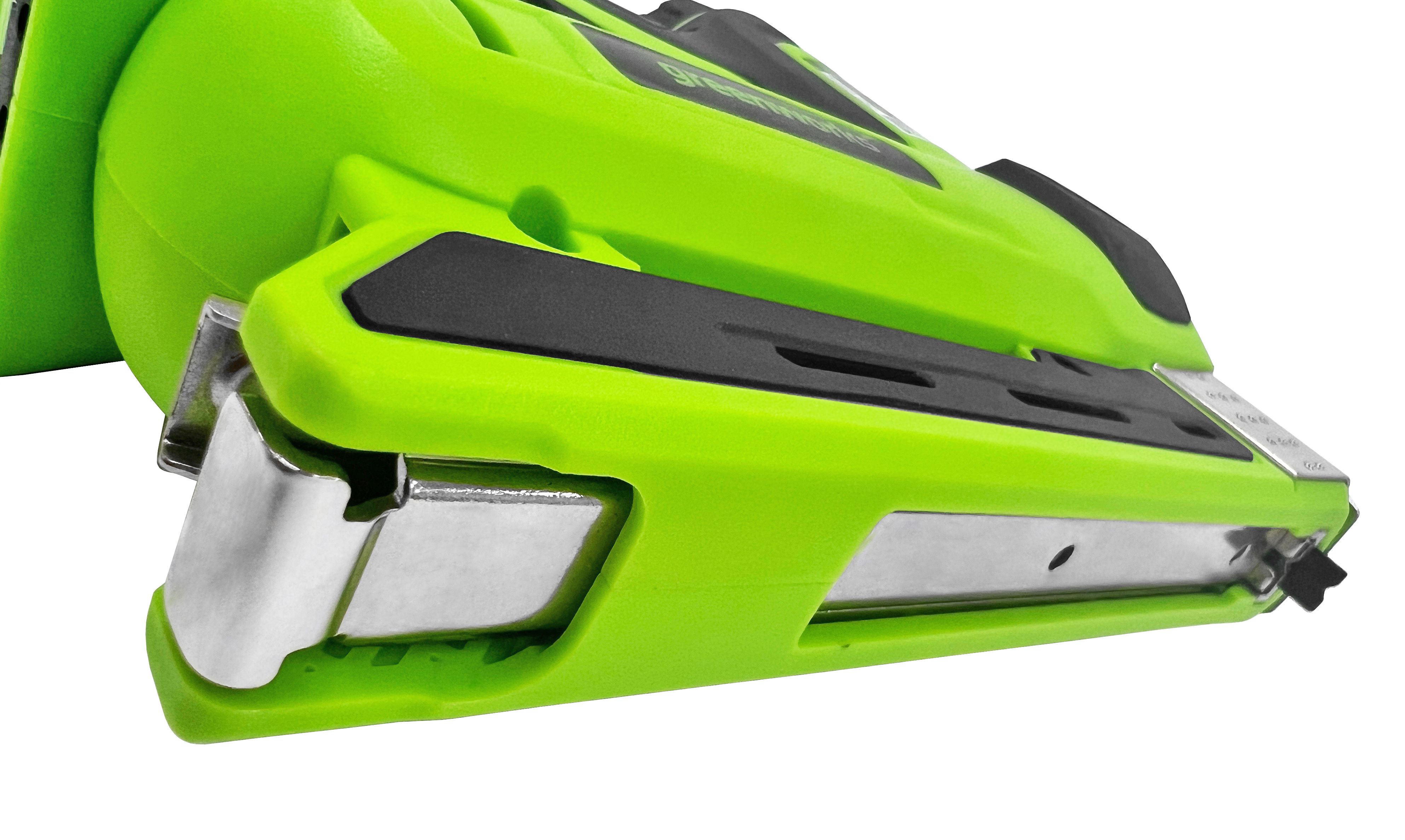 Степлер аккумуляторный Greenworks 24V G24CS10 3400107, без АКБ и ЗУ