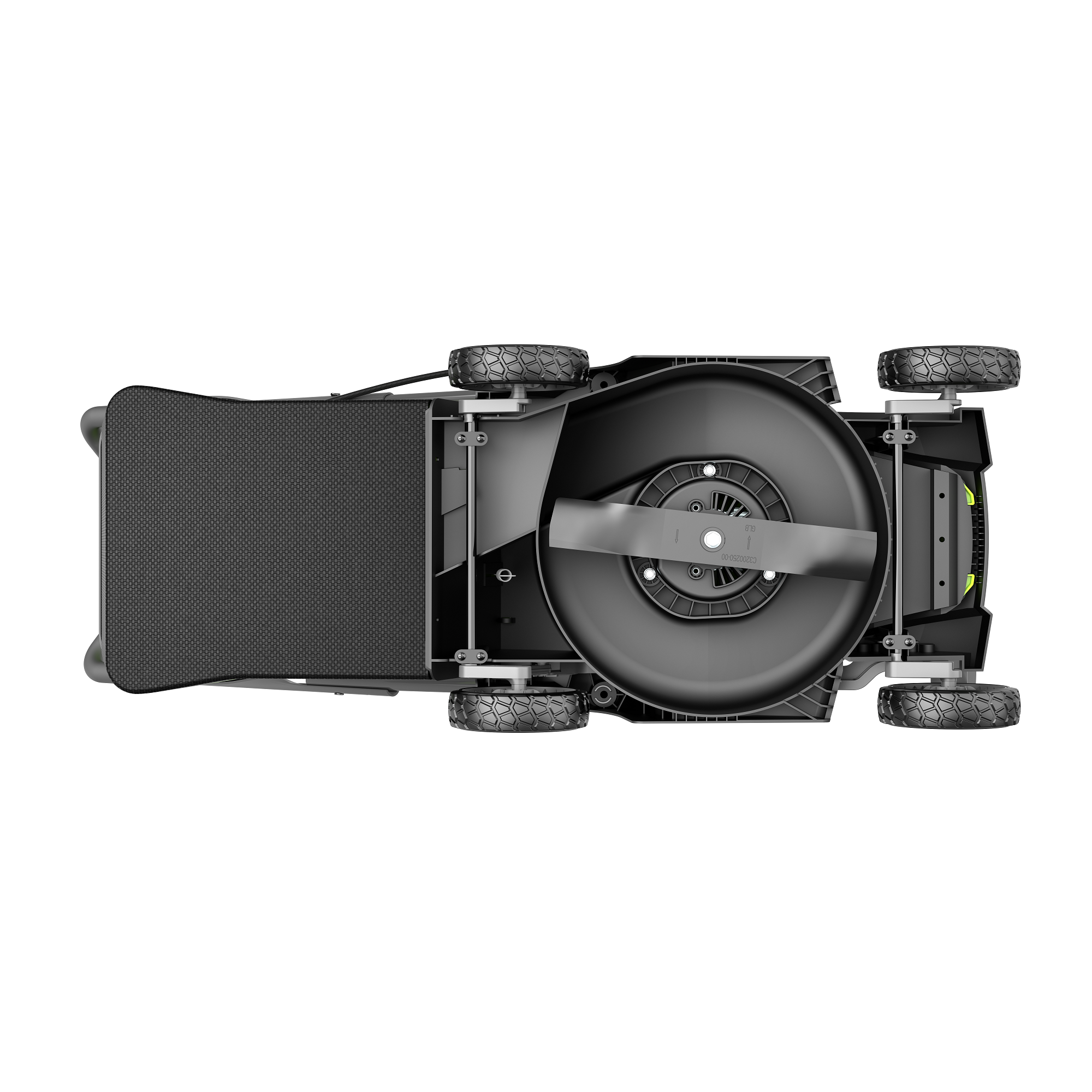 Газонокосилка аккумуляторная 33 см Greenworks 24V GD24LM331 2520607, бесщеточная, без АКБ и ЗУ