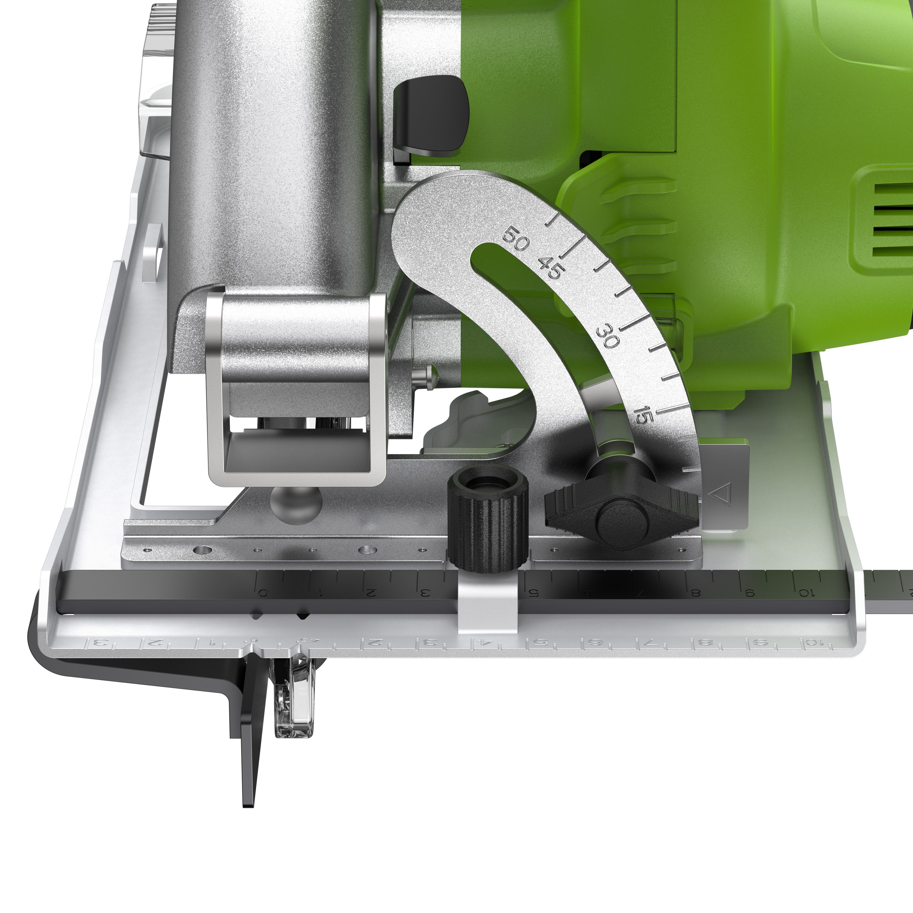 Пила циркулярная аккумуляторная Greenworks 24V GD24CS165 1501607, бесщеточная, без АКБ и ЗУ