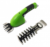 Садовые ножницы-кусторез аккумуляторные Greenworks 7,2V со встроенным аккумулятором на 2 A*ч без ручки-удлинителя