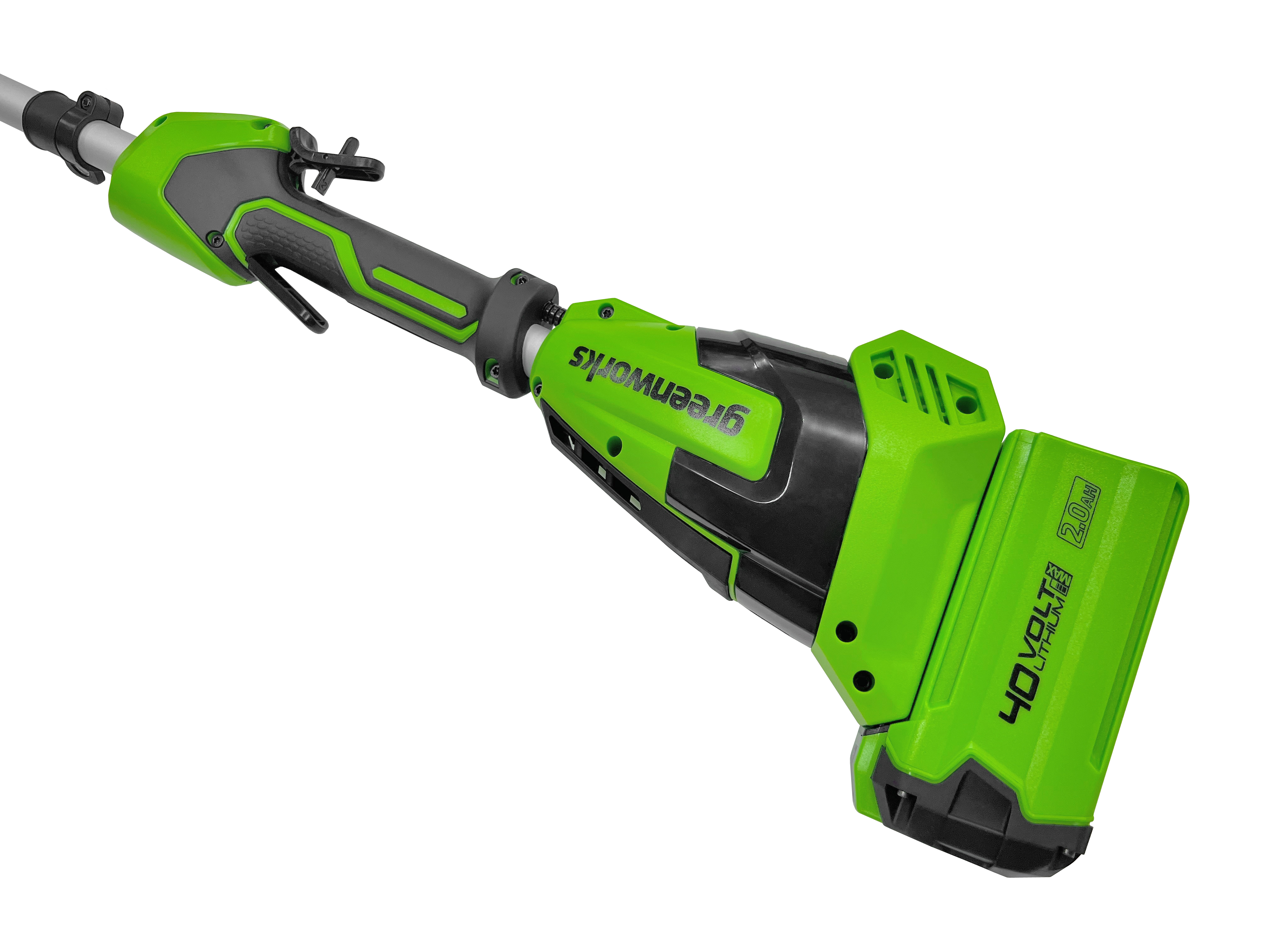 Высоторез-кусторез 2-в-1 аккумуляторный Greenworks 40V G40PSH 1303907, без АКБ и ЗУ