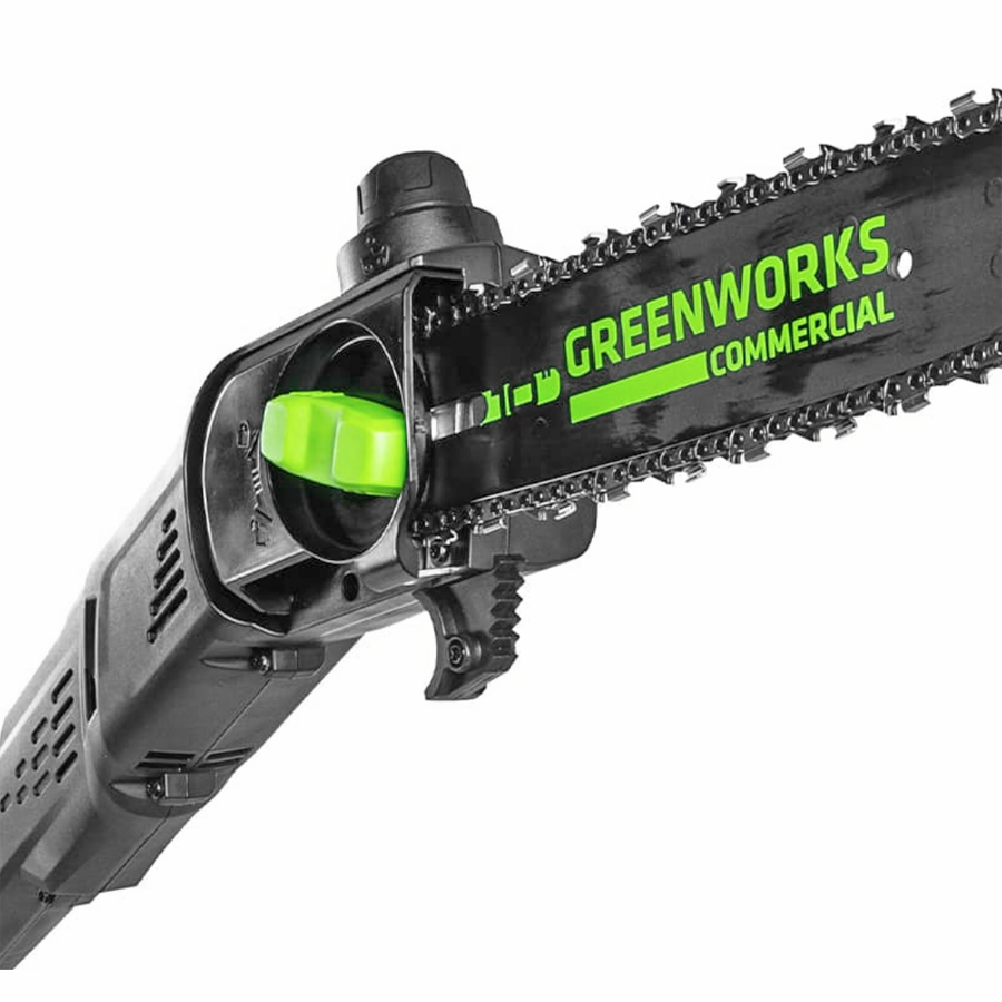 Высоторез – cучкорез аккумуляторный 25 см Greenworks 82V GD82PS25 1402207, бесщёточный, без АКБ и ЗУ
