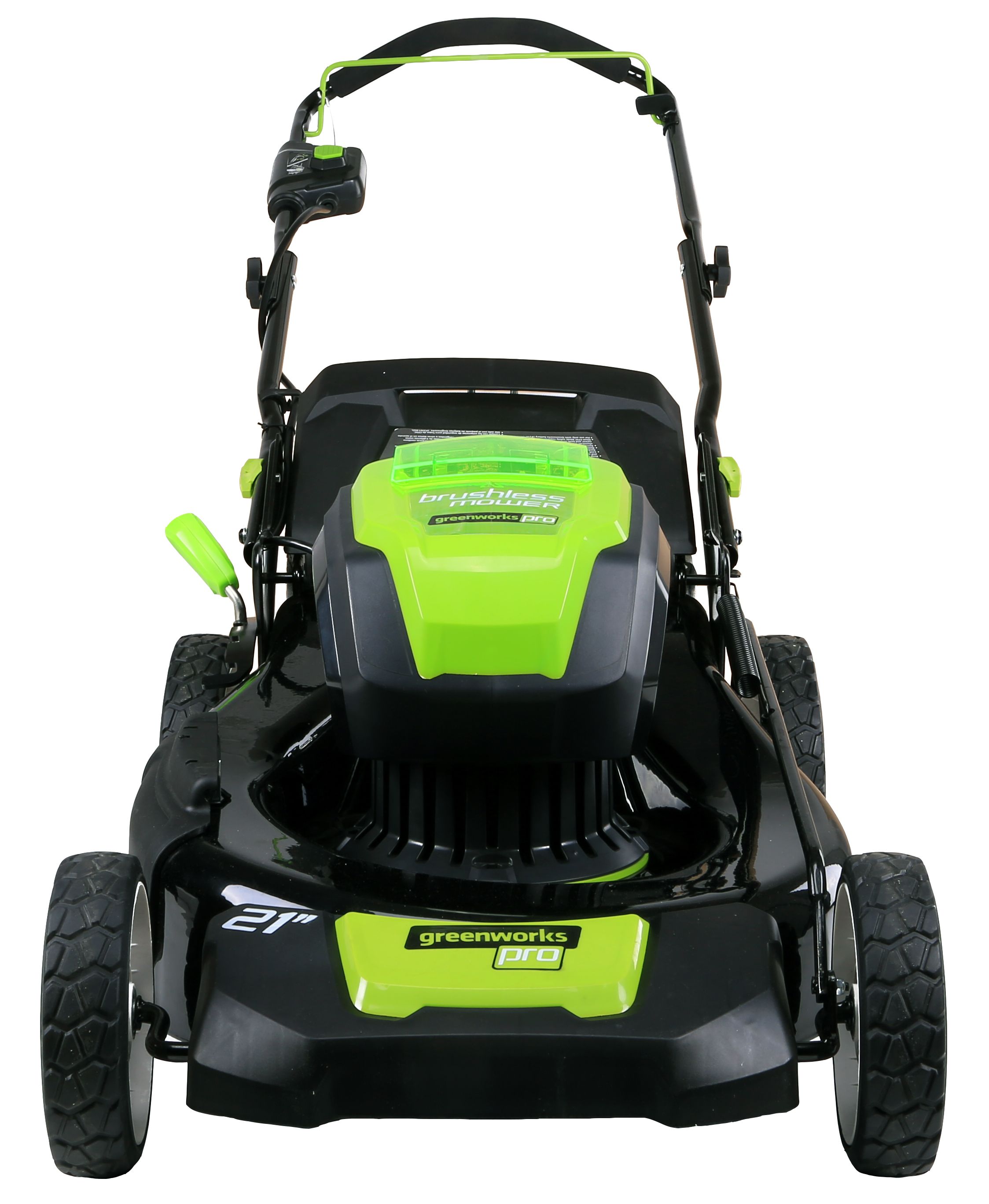 Газонокосилка аккумуляторная Greenworks 51 см 80V GD80LM51, бесщёточная, без АКБ и ЗУ