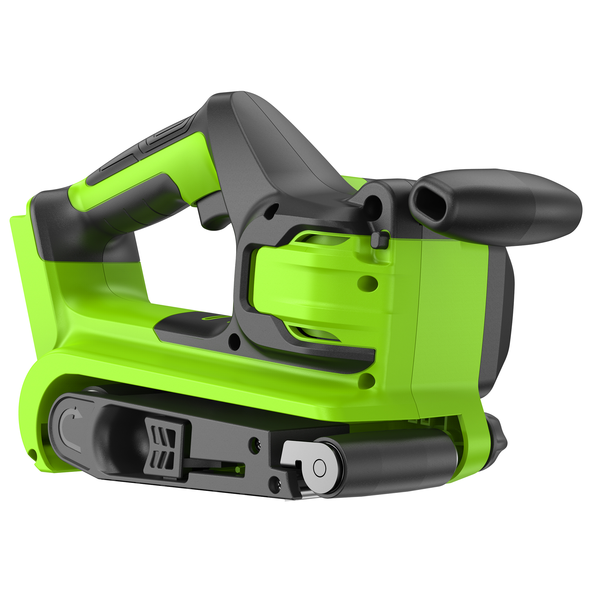 Ленточная шлифовальная машина аккумуляторная Greenworks 24V G24BS 3100607, бесщеточная, без АКБ и ЗУ