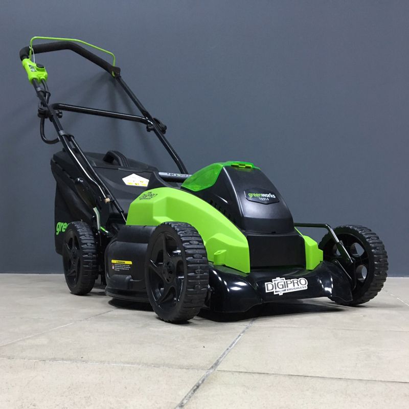 Газонокосилка аккумуляторная Greenworks 45 см 40V GD40LM45, бесщёточная, без АКБ и ЗУ