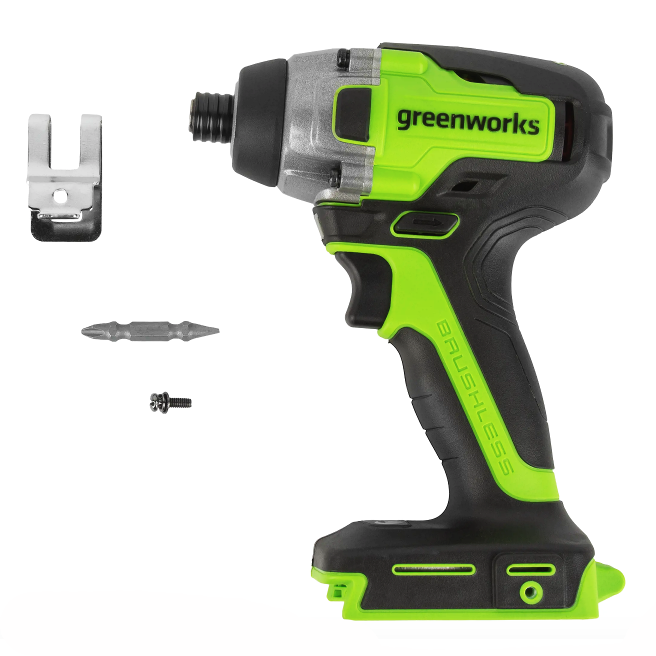 Винтовёрт импульсный 300 Нм аккумуляторный Greenworks 24V GD24ID3 3802807, бесщёточный, без АКБ и ЗУ