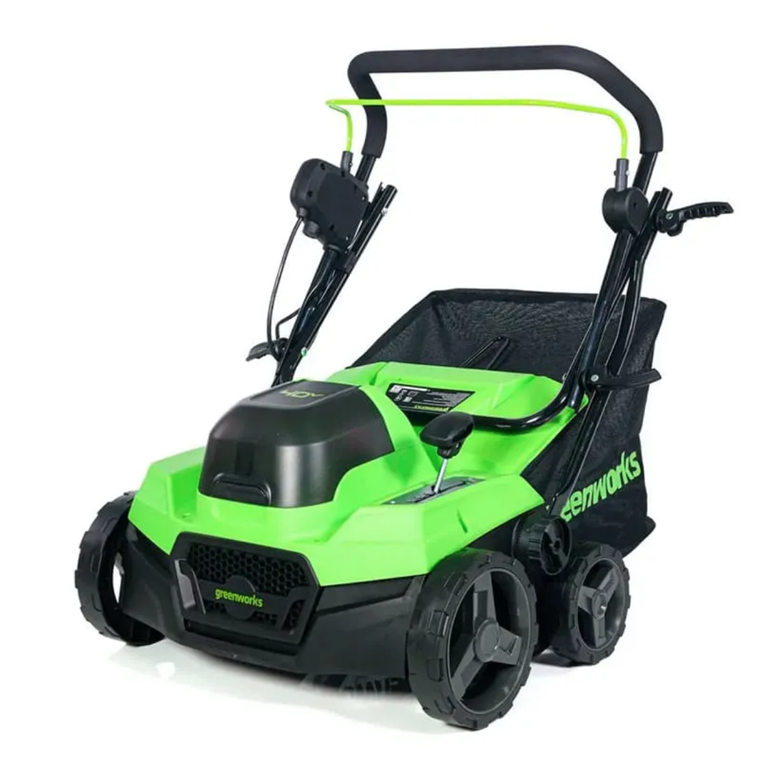 Аэратор-скарификатор 38 см аккумуляторный Greenworks 40V GD40SC38II 2517607, бесщеточный, без АКБ и ЗУ