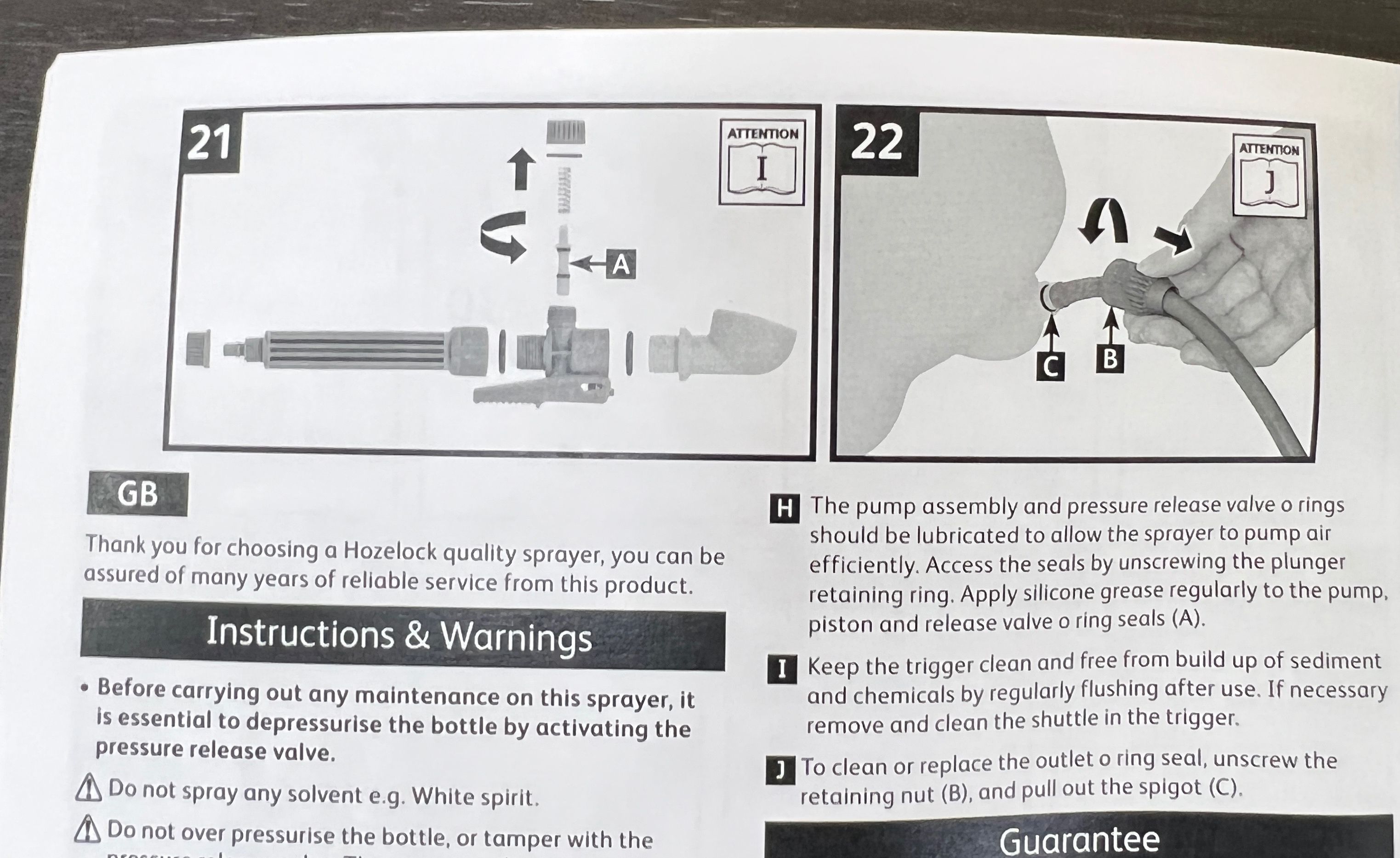 Портативный душ HoZelock 4140 4-в-1, 7 л