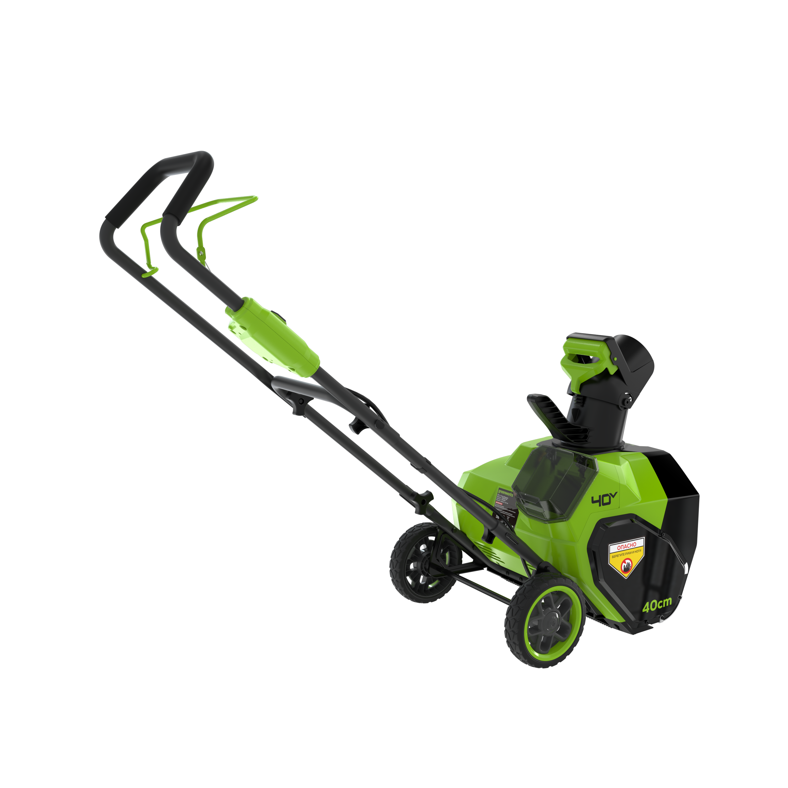 Снегоуборщик аккумуляторный Greenworks 40 см 40V GD40ST40 2603607, без АКБ и ЗУ