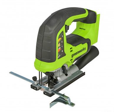 Лобзик аккумуляторный Greenworks 24V GD24JS 3601407, бесщеточный, без АКБ и ЗУ
