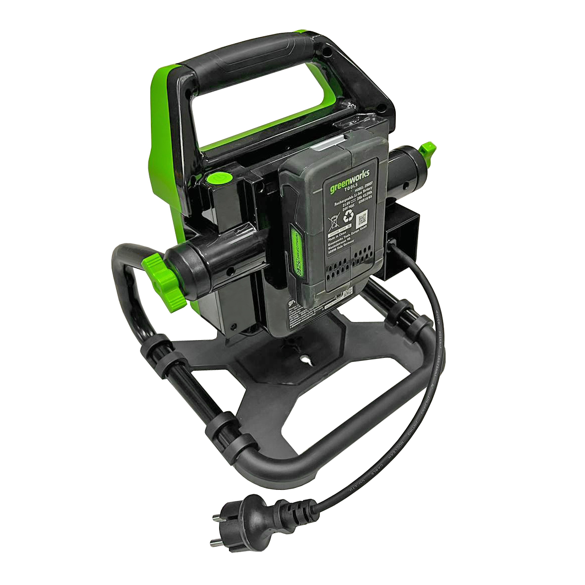Прожектор светодиодный (2000 лм) аккумуляторный Greenworks 24V G24WL 3401307, без АКБ и ЗУ