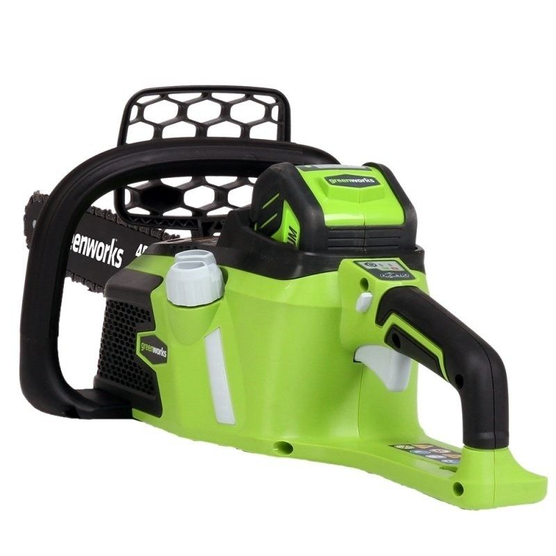 Пила аккумуляторная цепная Greenworks 40 см 40V GD40CS40, бесщёточная, без АКБ и ЗУ