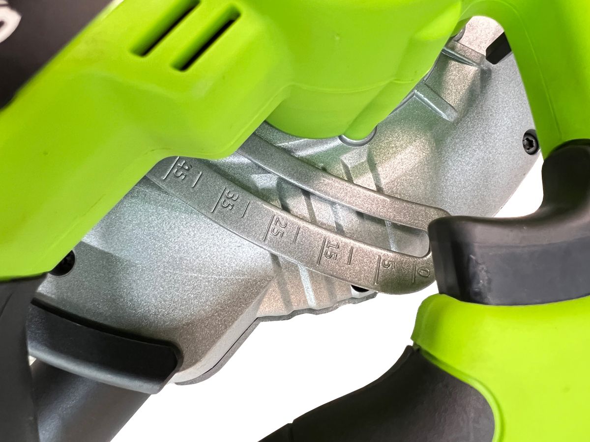 Пила циркулярная аккумуляторная Greenworks 24V GD24CS 1500907, бесщеточная, без АКБ и ЗУ