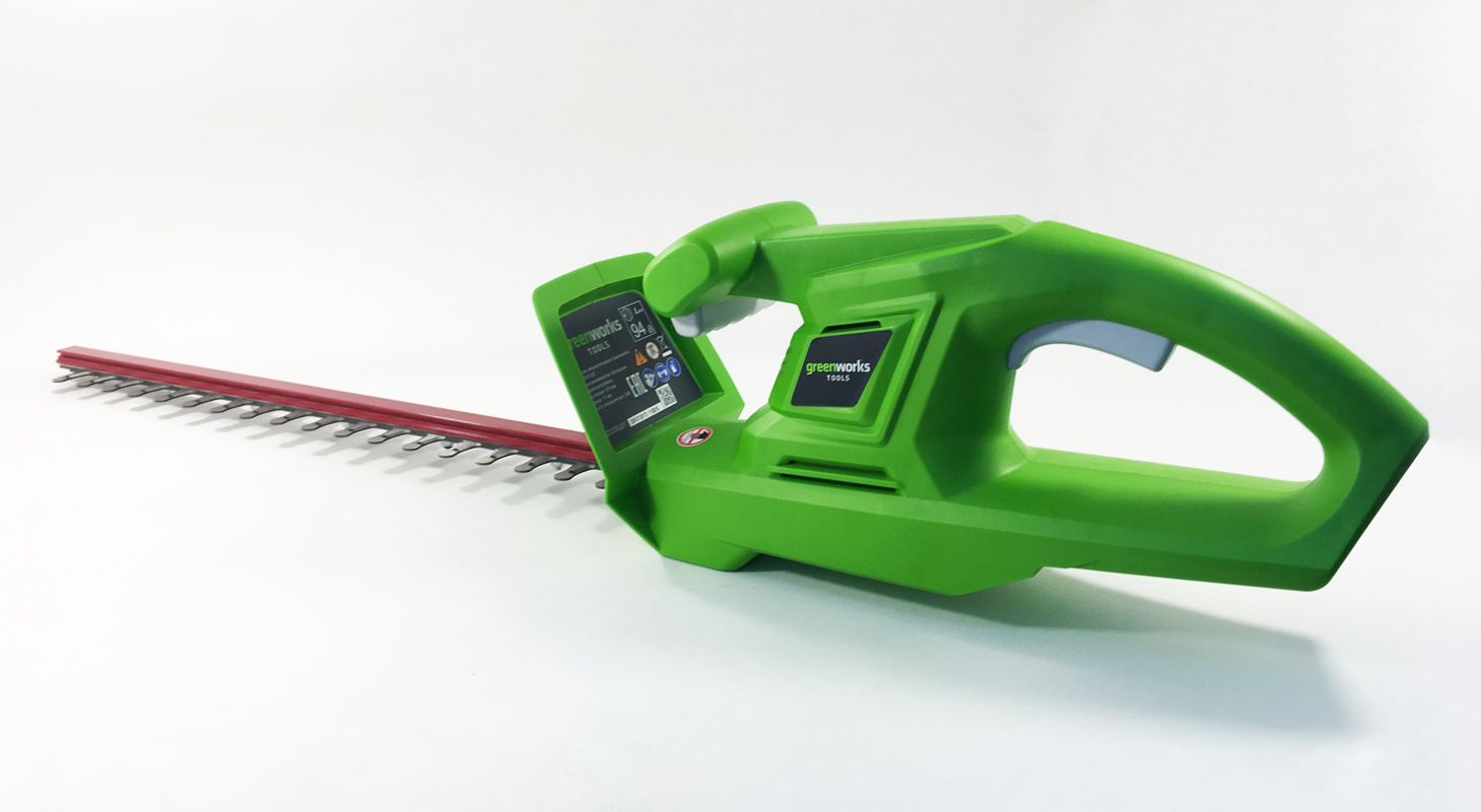 Кусторез аккумуляторный 47 см Greenworks 24V G24HT, без АКБ и ЗУ