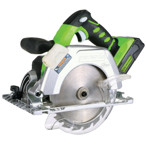 Пила циркулярная аккумуляторная Greenworks 24V G24CS, без АКБ и ЗУ