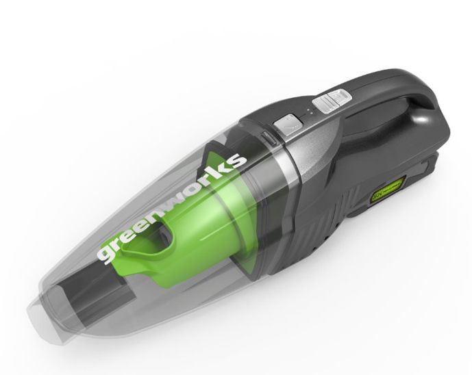 Пылесос ручной аккумуляторный Greenworks 24V G24HV 4700007, без АКБ и ЗУ