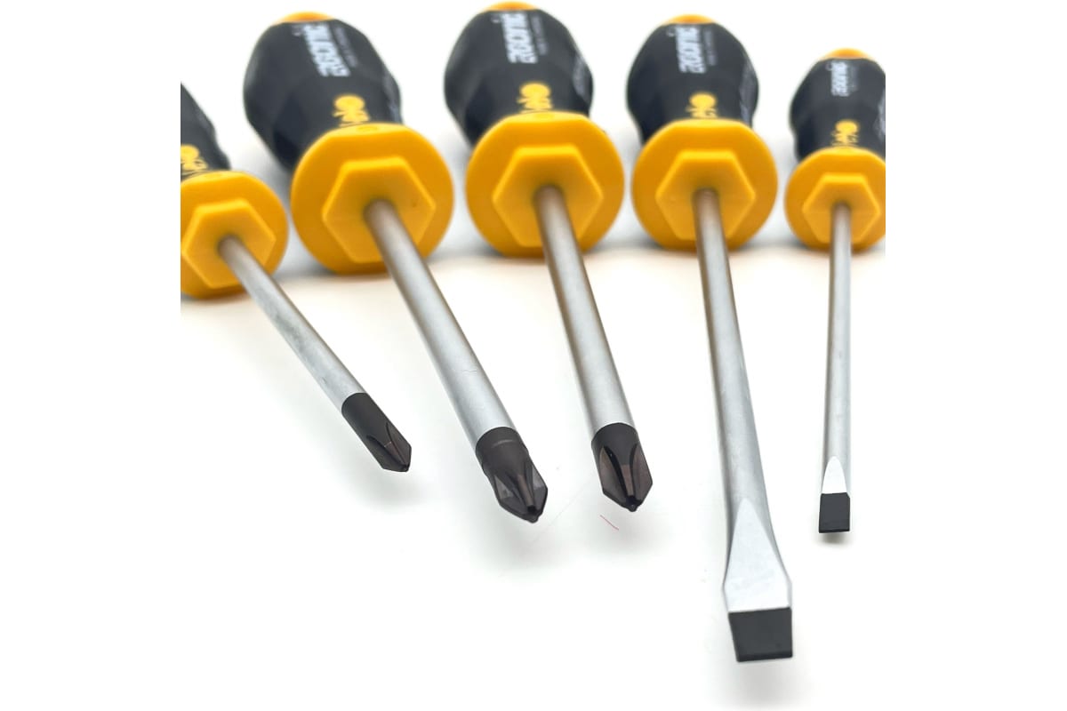 Набор отвёрток FELO Ergonic SL, PH, PZ с бокорезами 160 мм, в сумке 400 906 04