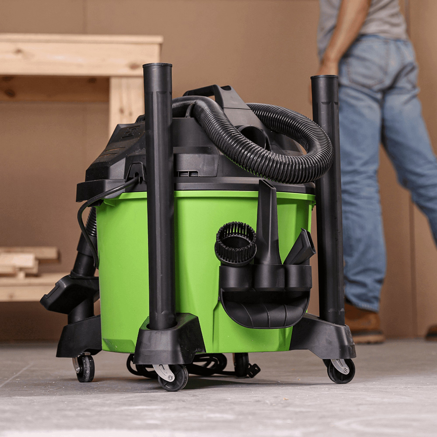 Пылесос строительный электрический 1300 Вт Greenworks 220V G120WDV 4701207