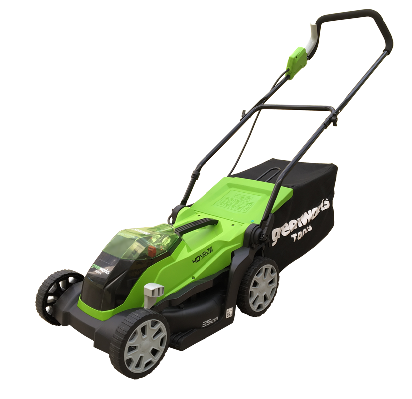 Газонокосилка аккумуляторная Greenworks 35 см 40V G40LM35 2501907, без АКБ и ЗУ