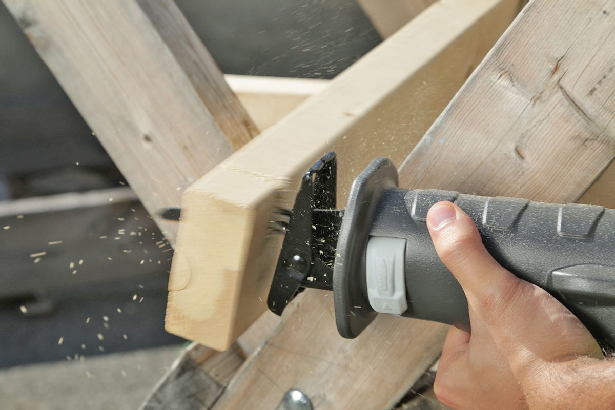 Пила сабельная аккумуляторная Greenworks 24V GD24RS 1200407, бесщеточная, без АКБ и ЗУ