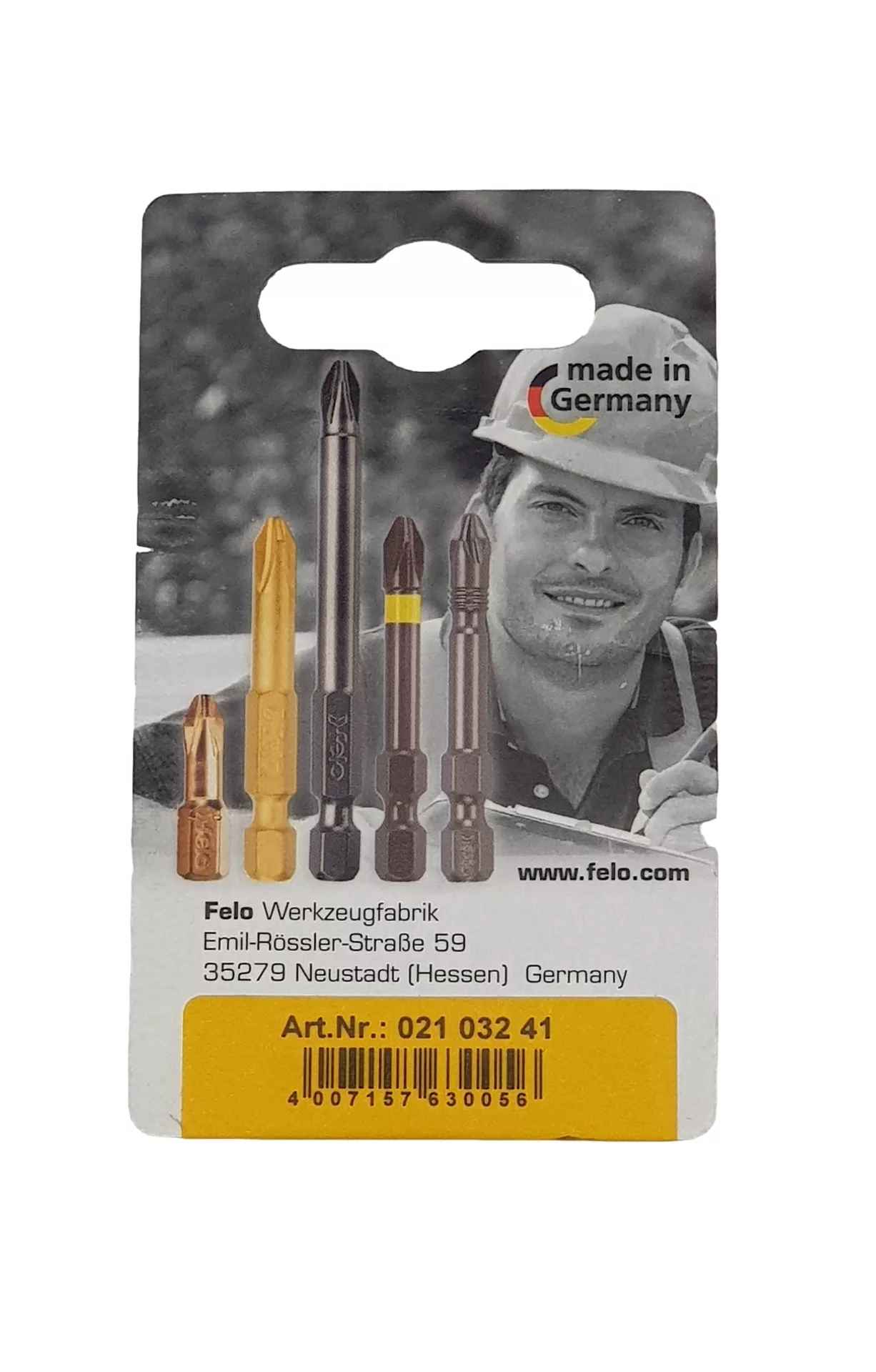 Бита крестовая ударная серия Impact PZ 3X25, 2 шт FELO 021 032 41