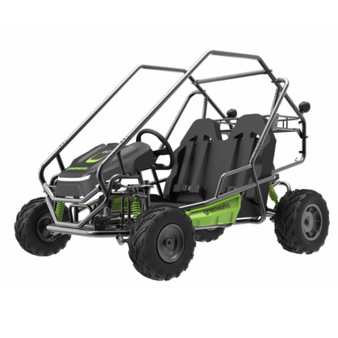 Двухместный подростковый багги Greenworks GK52400 82V аккумуляторный