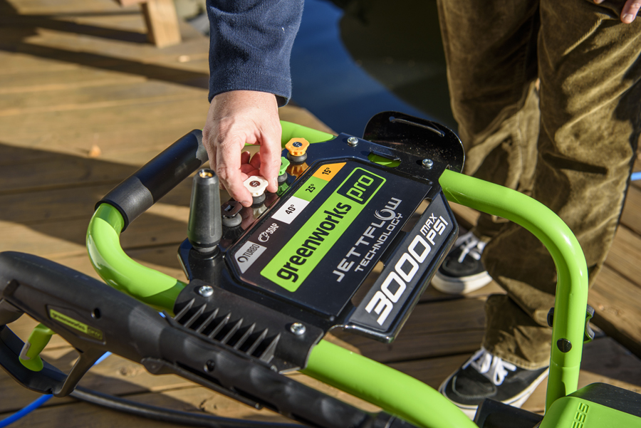 Мойка высокого давления Greenworks 250 бар GDPW-Semi-P20 3000W 5106107