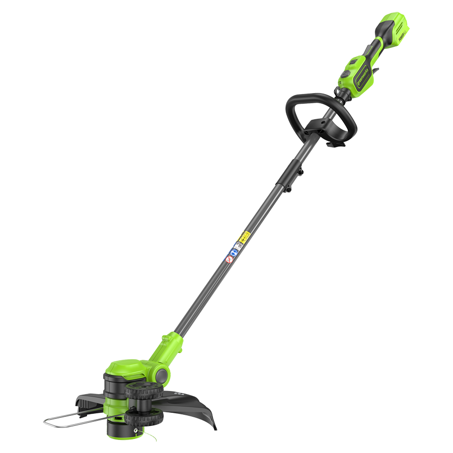 Триммер аккумуляторный Greenworks 33 см 24V GD24LT331 2113407 с пластиковым ножом, бесщеточный, без АКБ и ЗУ